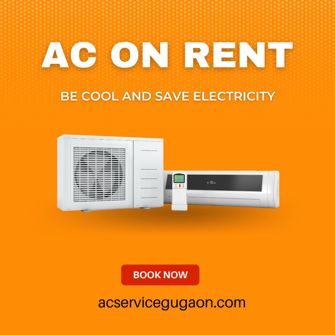 Split AC On Rent Illustration